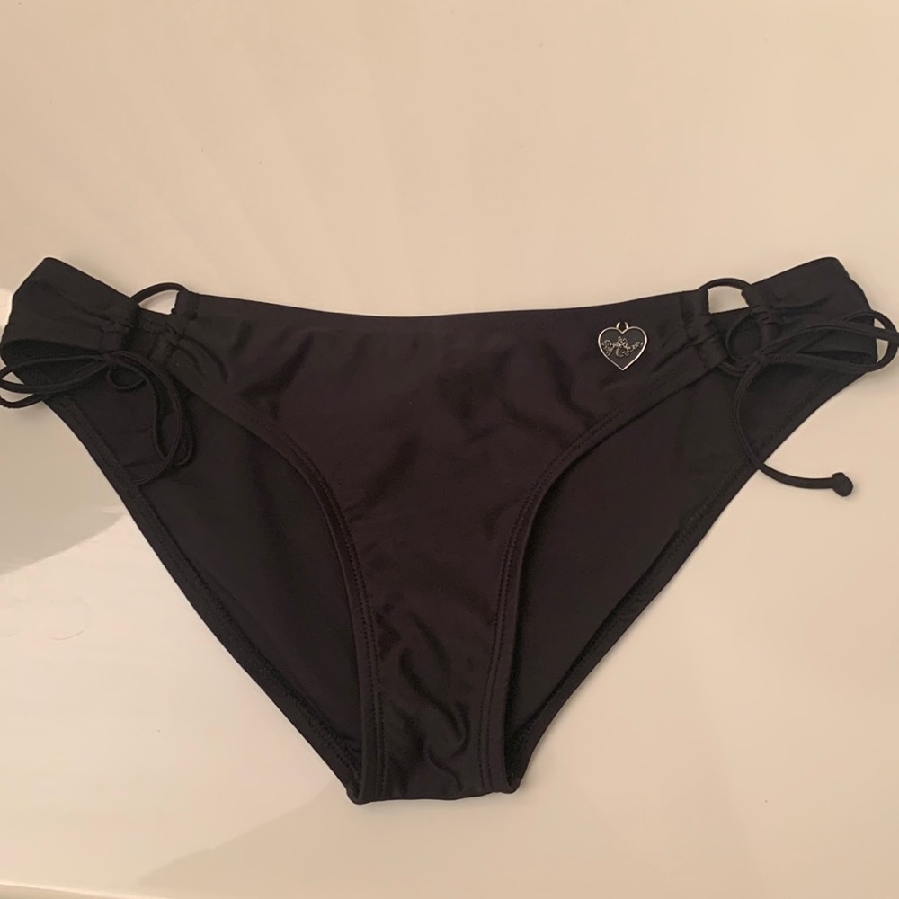 Body Glove Black Bikini Bottom (Size XS)